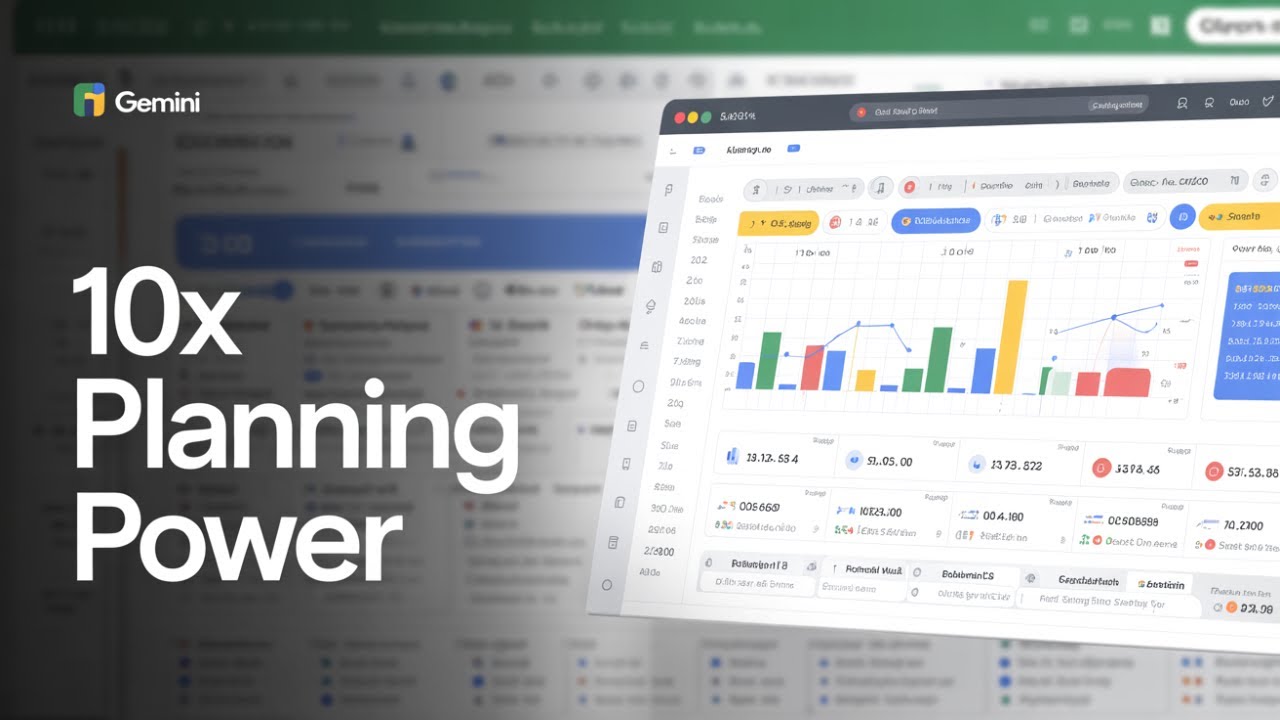 10 Bí Mật Để TỐI ƯU HOÁ Công Tác Lập Kế Hoạch với AI Gemini trong Google Sheets