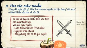 NotebookLM - Tìm các mâu thuẫn