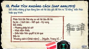 NotebookLM - Phân tích khoảng cách