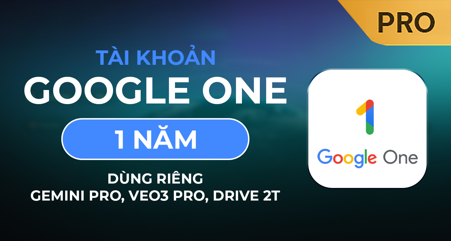 Tài khoản Gemini AI PRO