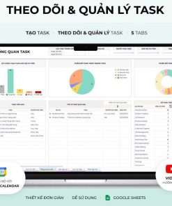 Theo dõi công việc sử dụng Google Sheets