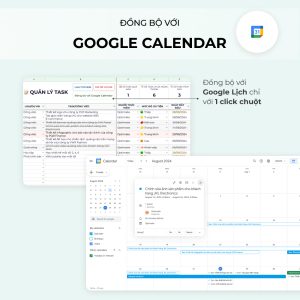 Đồng bộ Công việc với Google Calendar